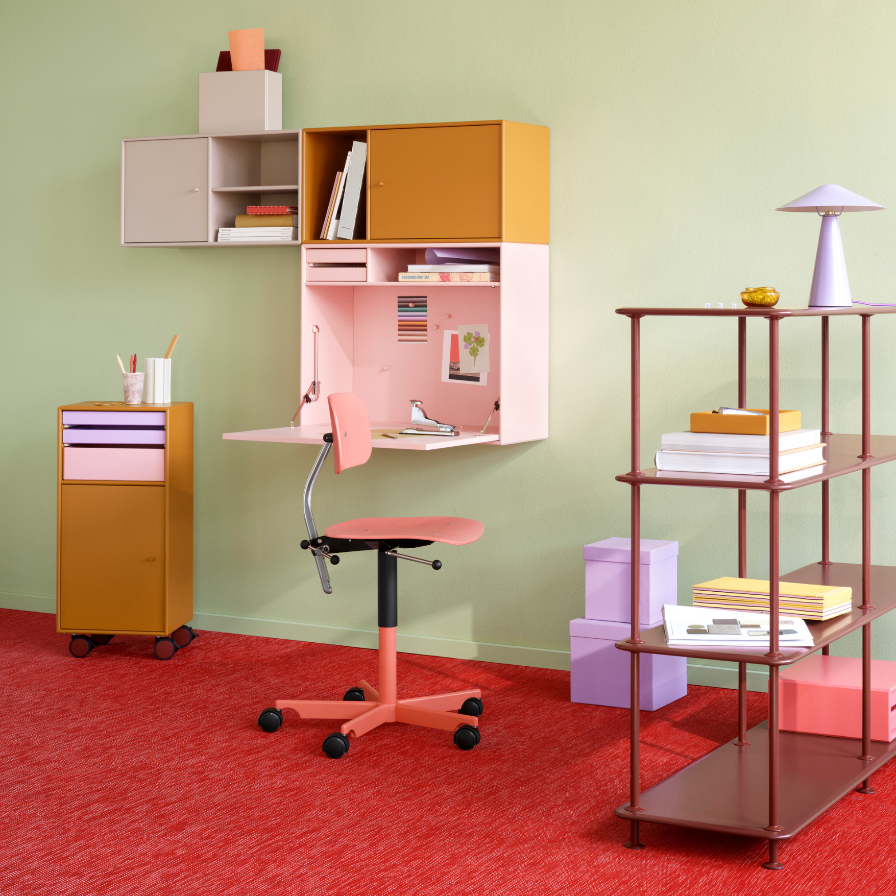 Montana Studio Secretary Desk